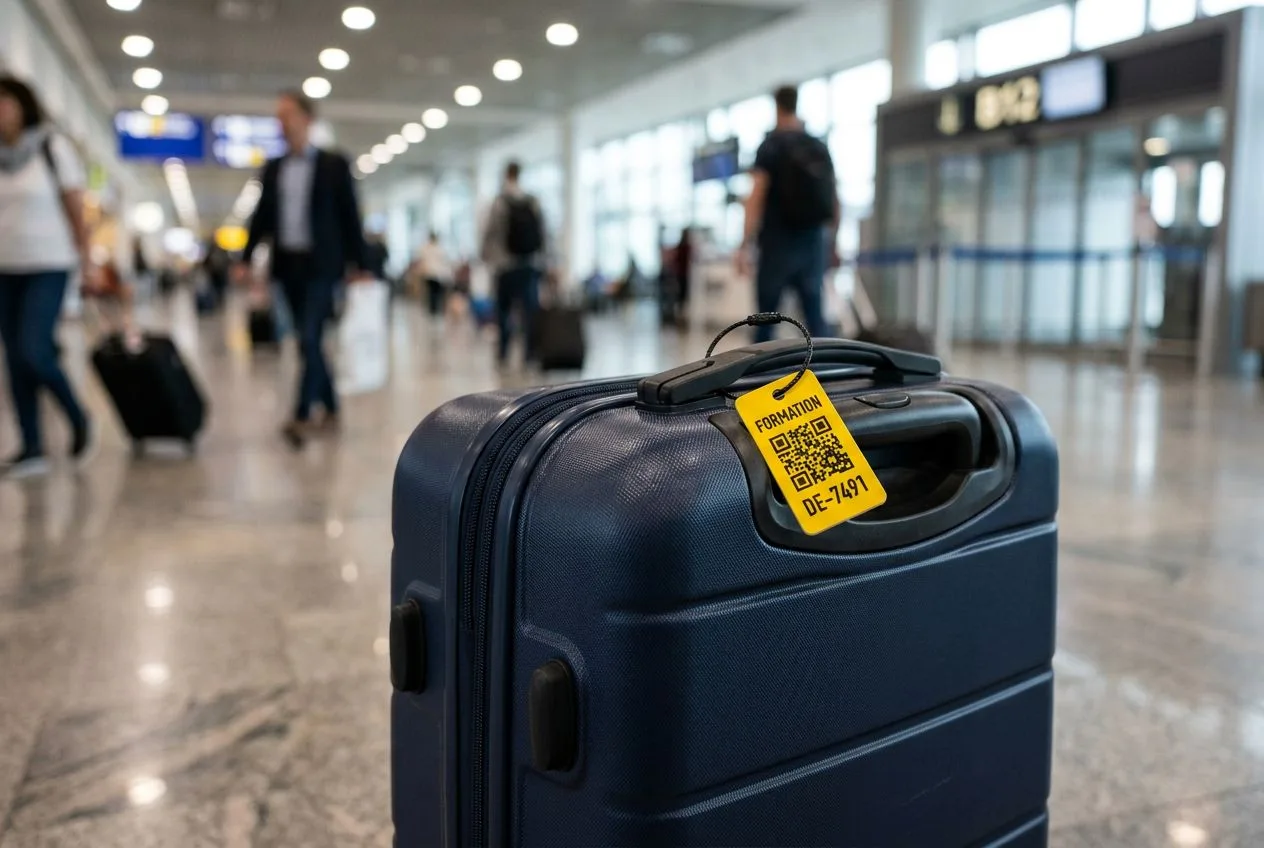QR Luggage Tags